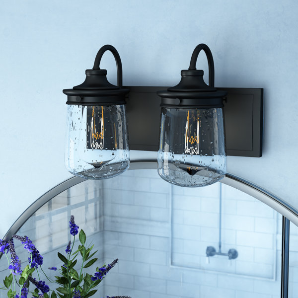 Laurel Foundry Modern Farmhouse Bostwick 2Light Vanity Light & Reviews